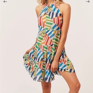 Solid & Striped Halter Dress (New with tags)